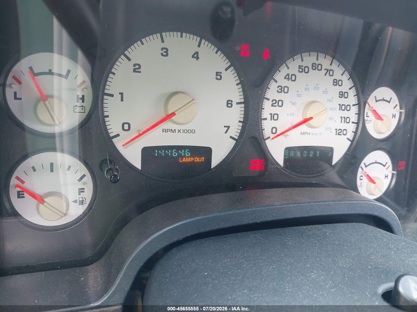 2002 Dodge Ram 1500 St VIN: 3D7HU18N82G149080 Lot: 45655555