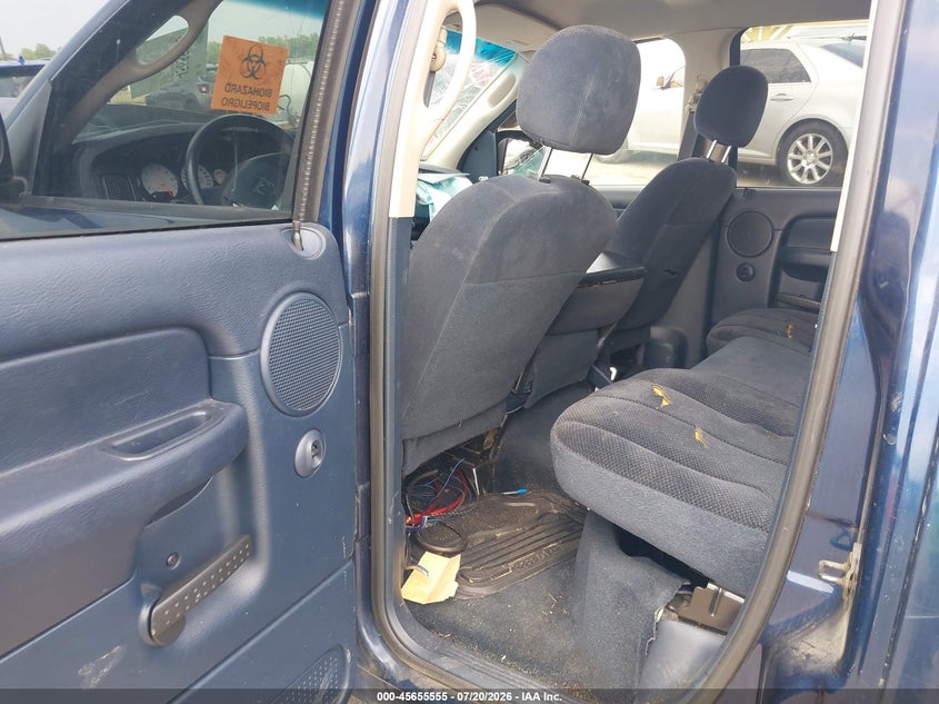 2002 Dodge Ram 1500 St VIN: 3D7HU18N82G149080 Lot: 45655555