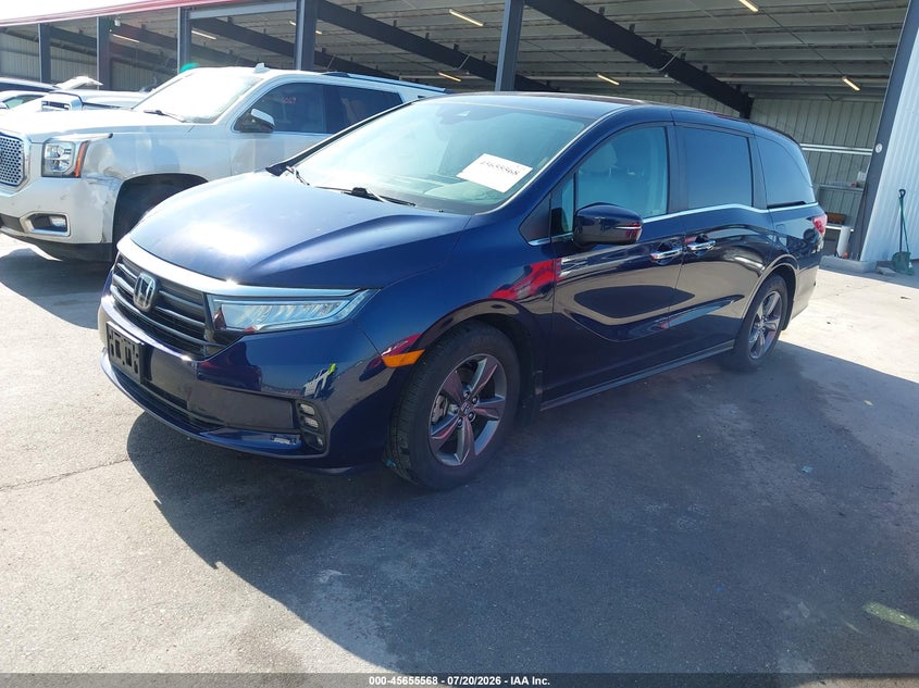 Vin: 5fnrl6h50mb041611, lot: 46154123, honda odyssey ex 20212