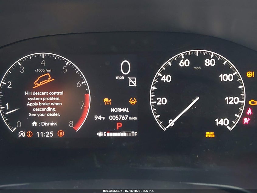 2025 HONDA CR-V auction photo 7