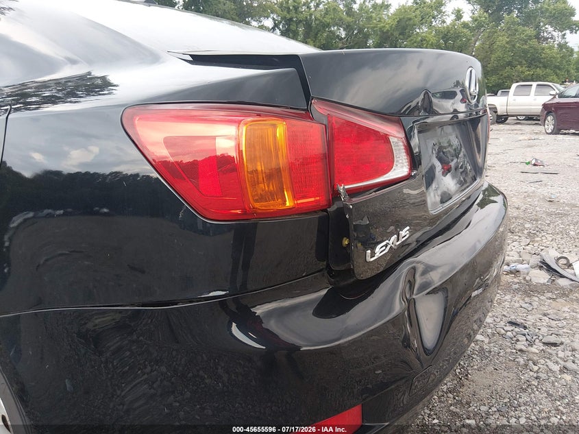 2009 Lexus Is 250 VIN: JTHCK262795029408 Lot: 45655596