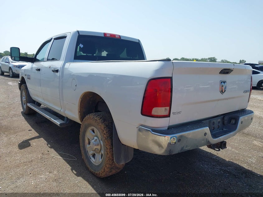 2017 Ram 2500 Tradesman 4X4 6'4 Box VIN: 3C6UR5CJ3HG579055 Lot: 45655599