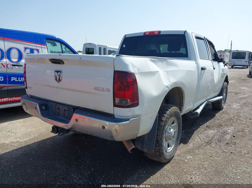 2017 Ram 2500 Tradesman 4X4 6'4 Box VIN: 3C6UR5CJ3HG579055 Lot: 45655599