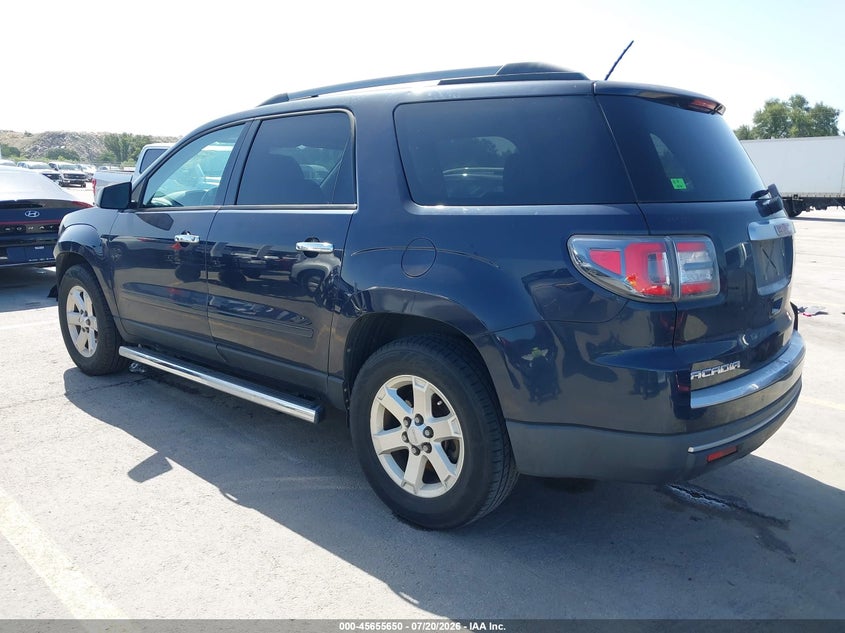 Vin: 1gkkrned3fj101791, lot: 46154205, gmc acadia sle-1 20153