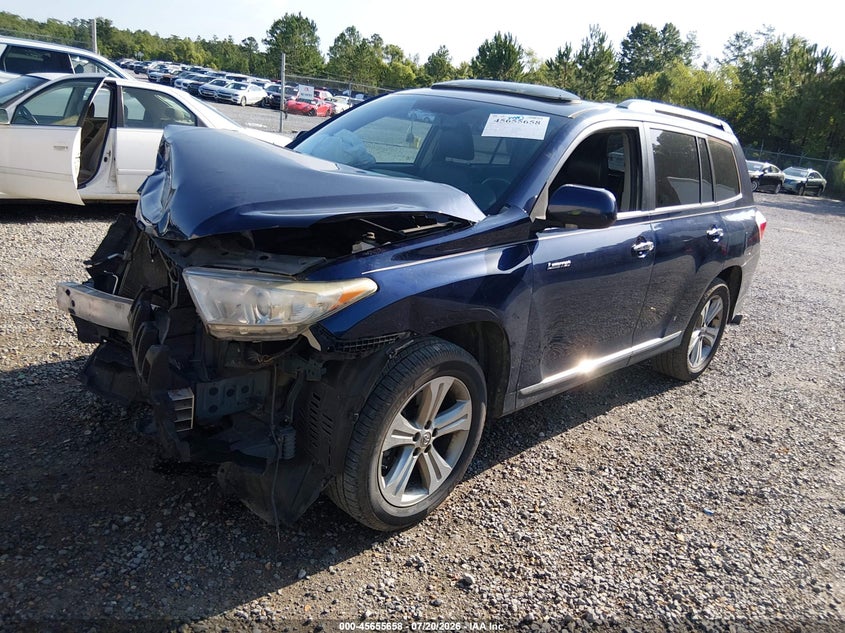 Vin: 5tddk3eh3bs077120, lot: 46154213, toyota highlander limited v6 20112