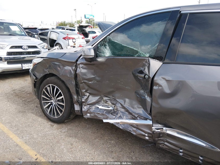 2025 Acura Rdx Advance VIN: 5J8TC2H75SL033497 Lot: 45655683