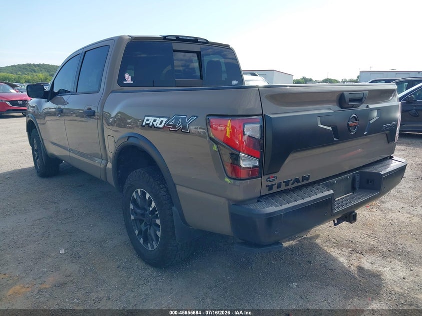 Vin: 1n6aa1edxln510475, lot: 46154239, nissan titan pro-4x 4x4 20203