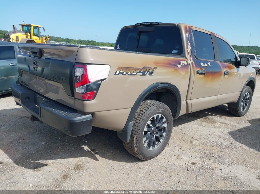 Vin: 1n6aa1edxln510475, lot: 46154239, nissan titan pro-4x 4x4 20204