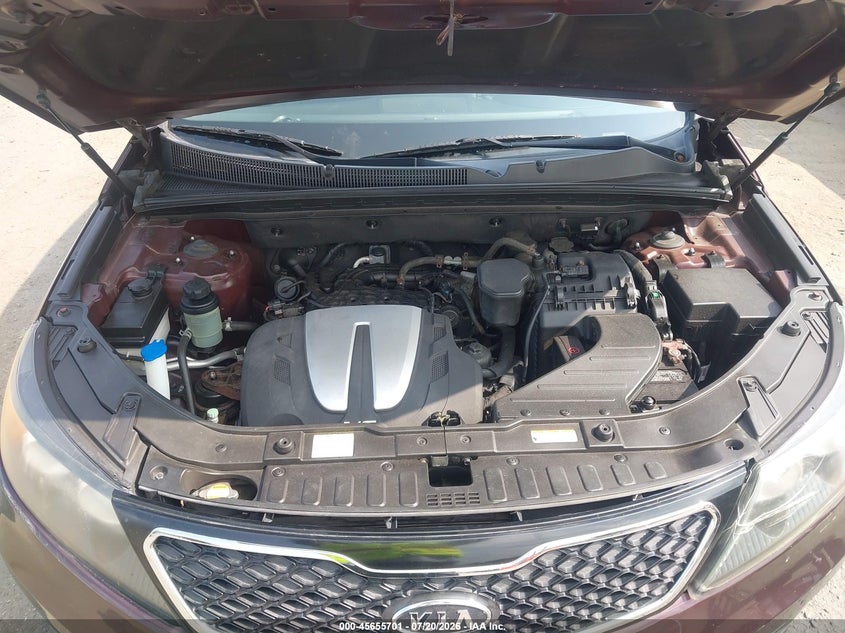 2012 Kia Sorento Sx V6 VIN: 5XYKWDA27CG191364 Lot: 45655701