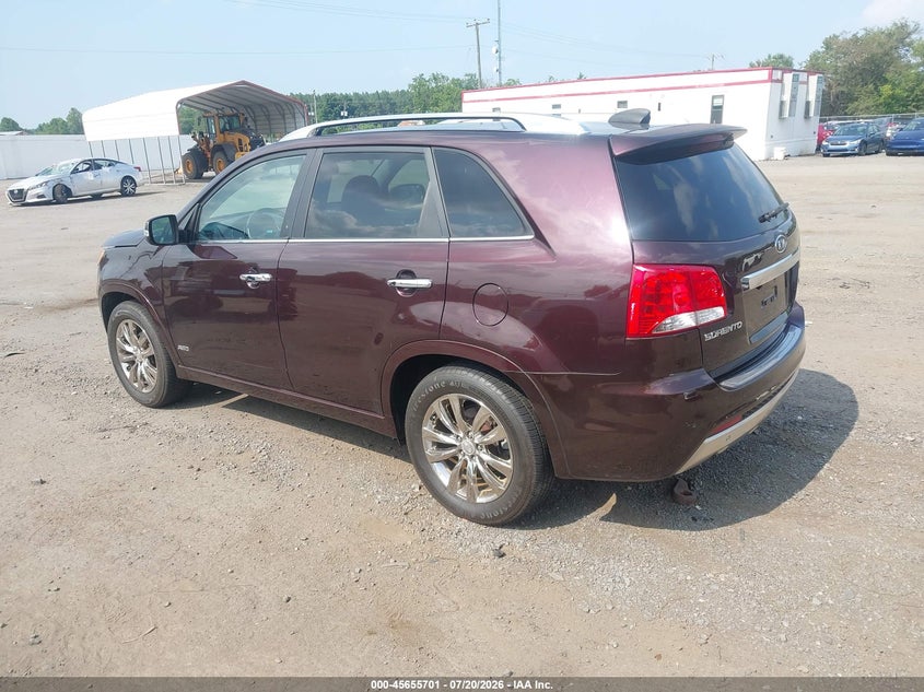 2012 Kia Sorento Sx V6 VIN: 5XYKWDA27CG191364 Lot: 45655701