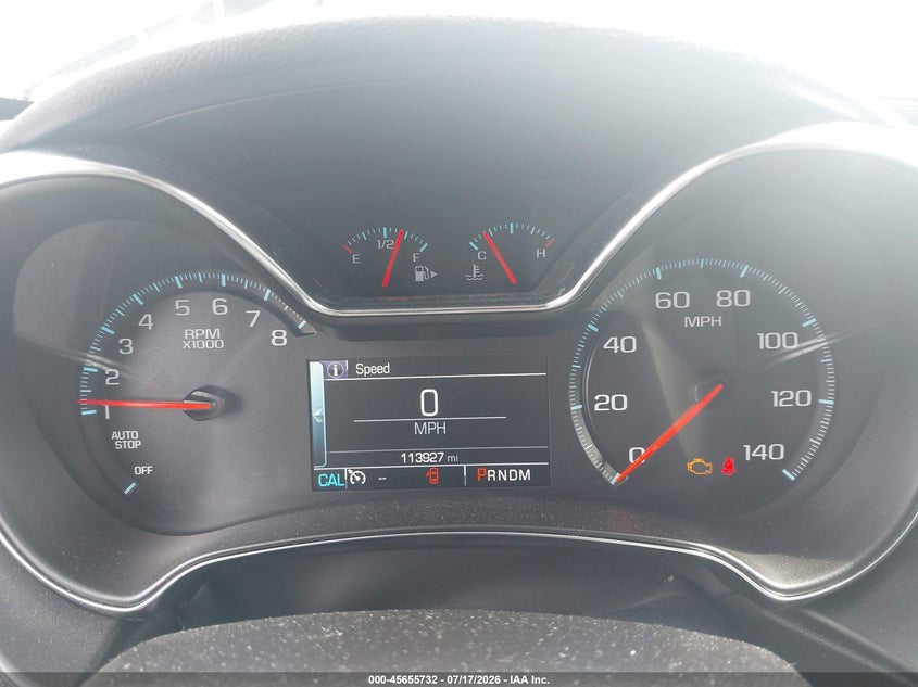 2015 Chevrolet Impala 1Lt VIN: 2G1115SL7F9209636 Lot: 45655732