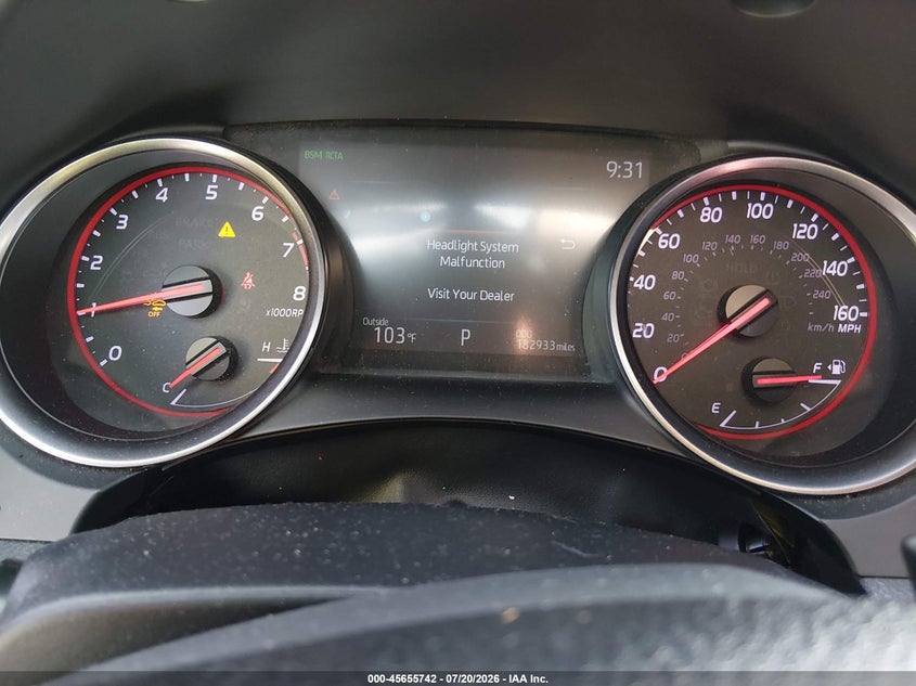 2021 TOYOTA CAMRY auction photo 7