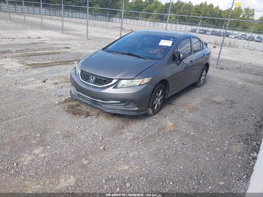 Vin: 19xfb2f5xee054956, lot: 46154314, honda civic lx 20142