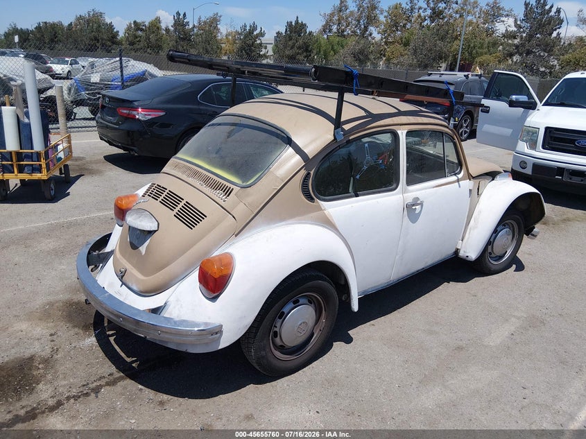 1973 Vw Beetle VIN: 00000001132021493 Lot: 45655760