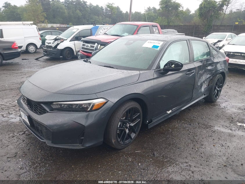 Vin: 2hgfe4f89th311296, lot: 46154334, honda civic hybrid sport/sport touring 20262