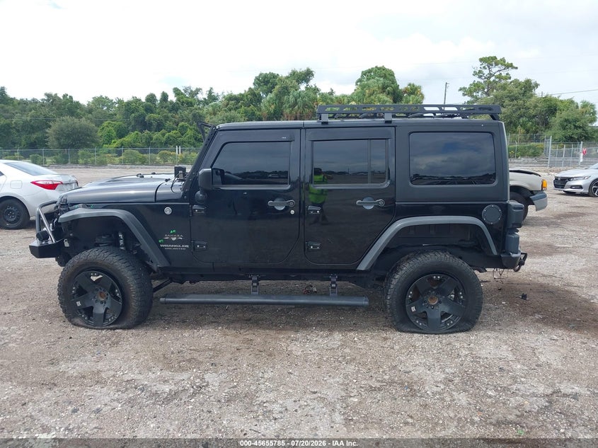 2016 Jeep Wrangler Unlimited Sahara VIN: 1C4HJWEG4GL239892 Lot: 45655785