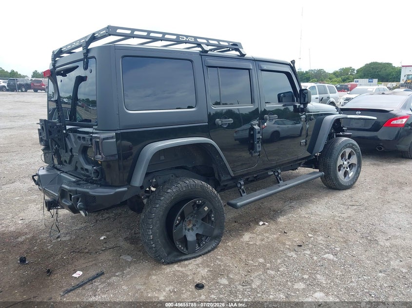 2016 Jeep Wrangler Unlimited Sahara VIN: 1C4HJWEG4GL239892 Lot: 45655785