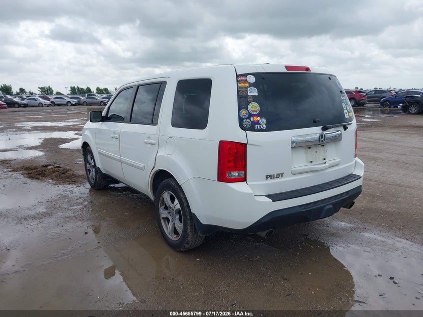 Vin: 5fnyf3h50eb001984, lot: 46154354, honda pilot ex-l 20143