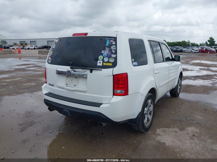 Vin: 5fnyf3h50eb001984, lot: 46154354, honda pilot ex-l 20144