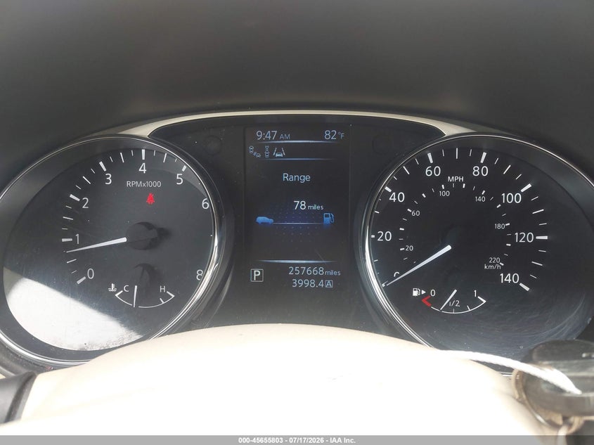 2015 NISSAN ROGUE auction photo 7
