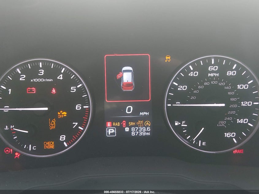 2025 SUBARU CROSSTREK auction photo 7
