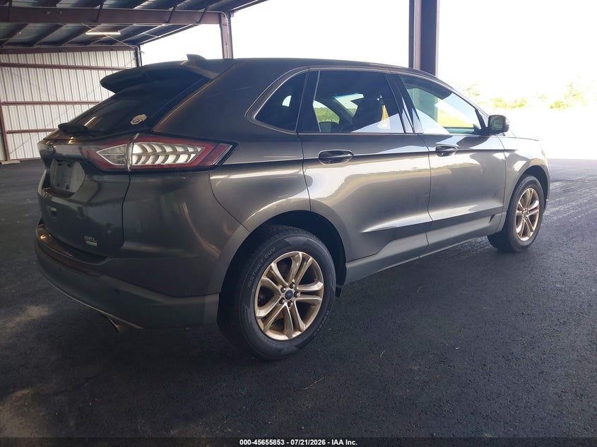 Vin: 2fmpk3j96gbb29789, lot: 46154408, ford edge sel 20164