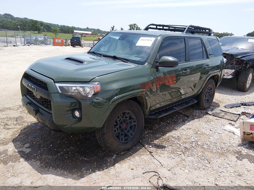 Vin: jtebu5jr4l5744856, lot: 46154449, toyota 4runner trd pro 20202