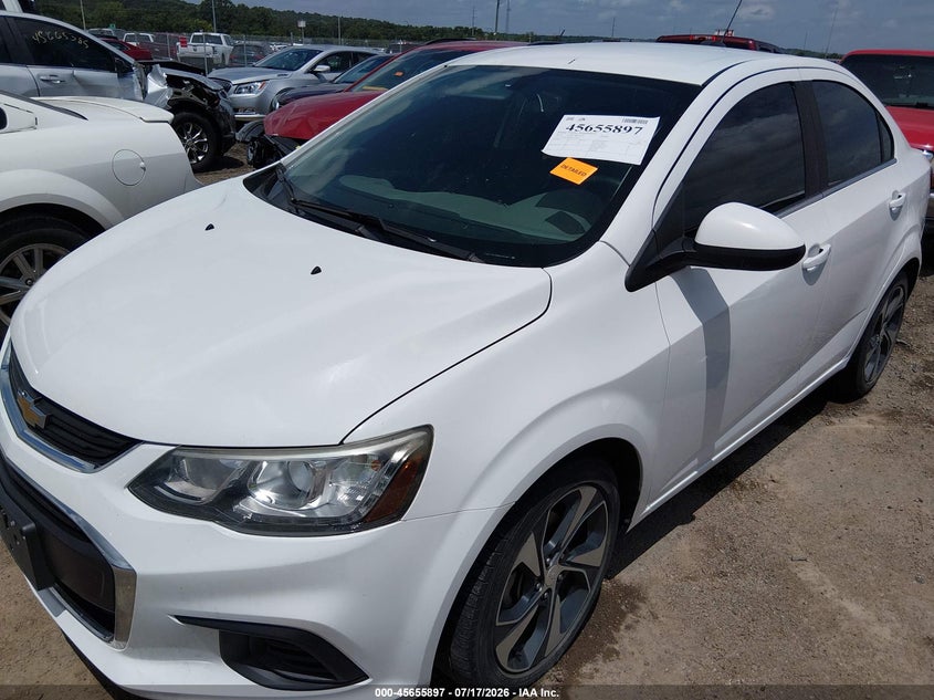 2018 Chevrolet Sonic Premier Auto VIN: 1G1JF5SBXJ4134550 Lot: 45655897
