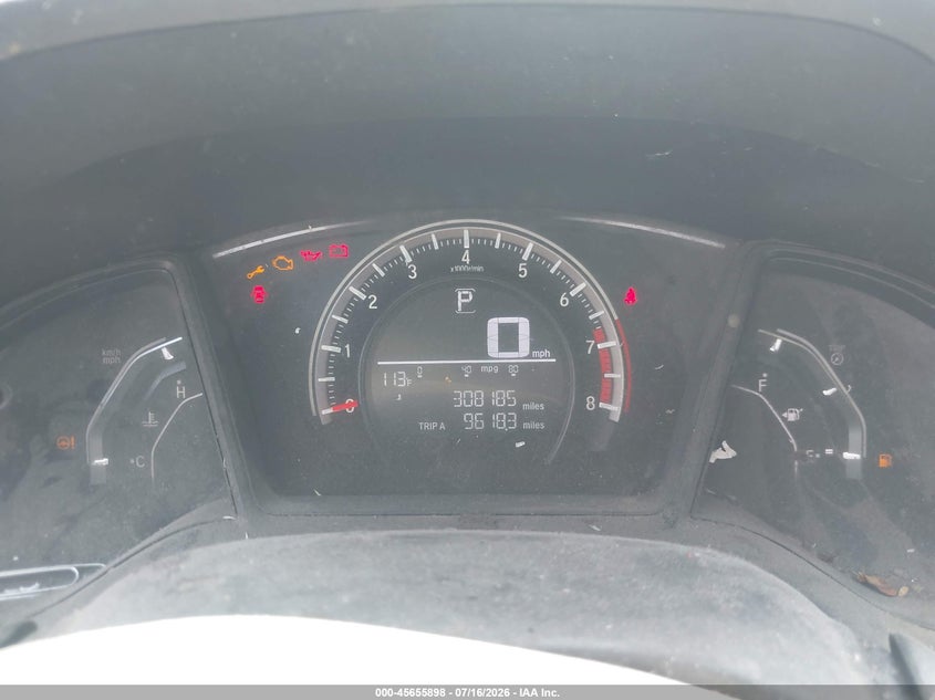 2016 HONDA CIVIC auction photo 7