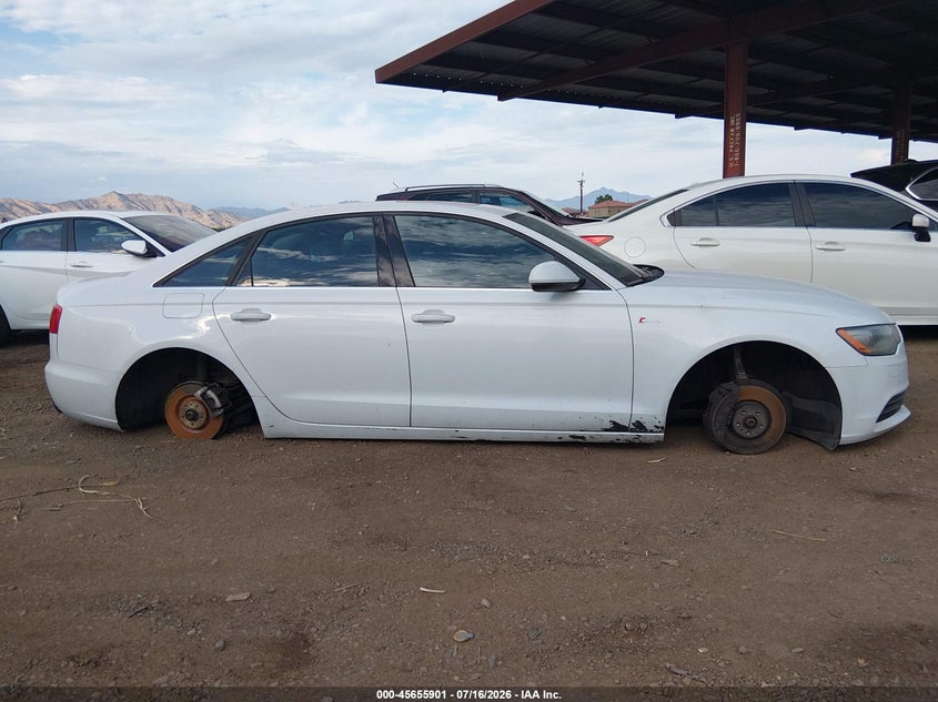 2014 Audi A6 3.0T Premium Plus VIN: WAUFGAFC9EN109920 Lot: 45655901