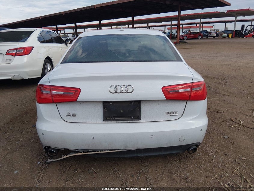 2014 Audi A6 3.0T Premium Plus VIN: WAUFGAFC9EN109920 Lot: 45655901