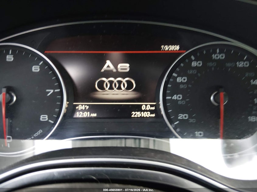 2014 Audi A6 3.0T Premium Plus VIN: WAUFGAFC9EN109920 Lot: 45655901