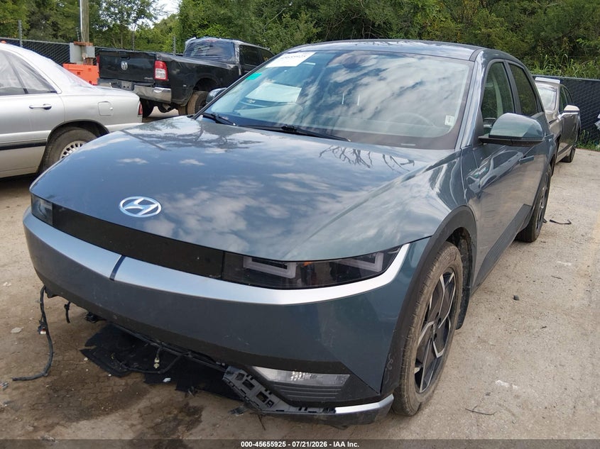 Vin: km8kmdaf1nu114284, lot: 46154480, hyundai ioniq 5 se 20222