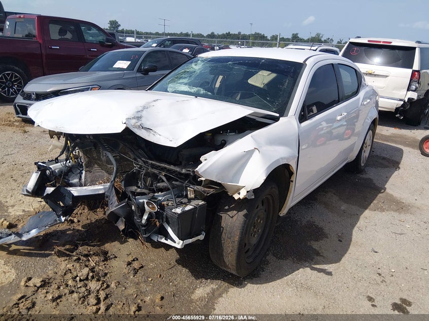 Vin: 1c3cdzab6en143801, lot: 46154484, dodge avenger se 20142
