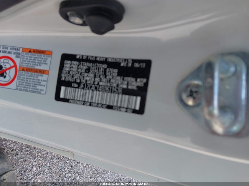 2013 Subaru Brz Limited VIN: JF1ZCAC14D2611576 Lot: 45655934