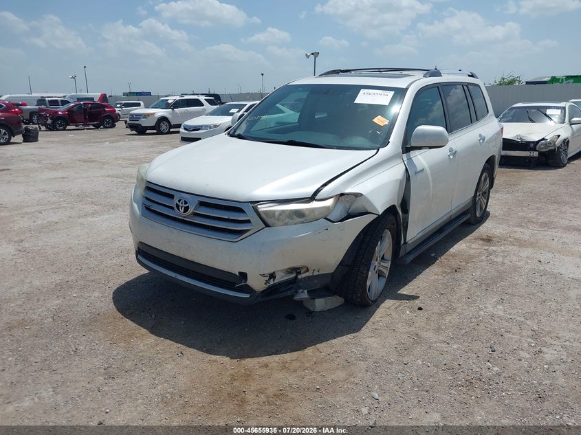 Vin: 5tddk3eh8cs121792, lot: 46154491, toyota highlander limited v6 20122