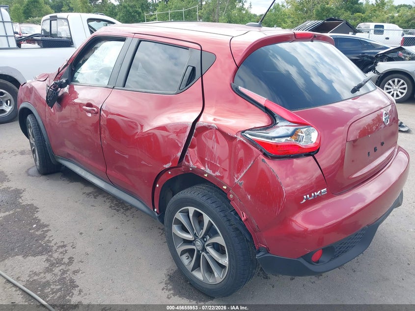 Vin: jn8af5mr5ht703407, lot: 46154508, nissan juke sl 20173