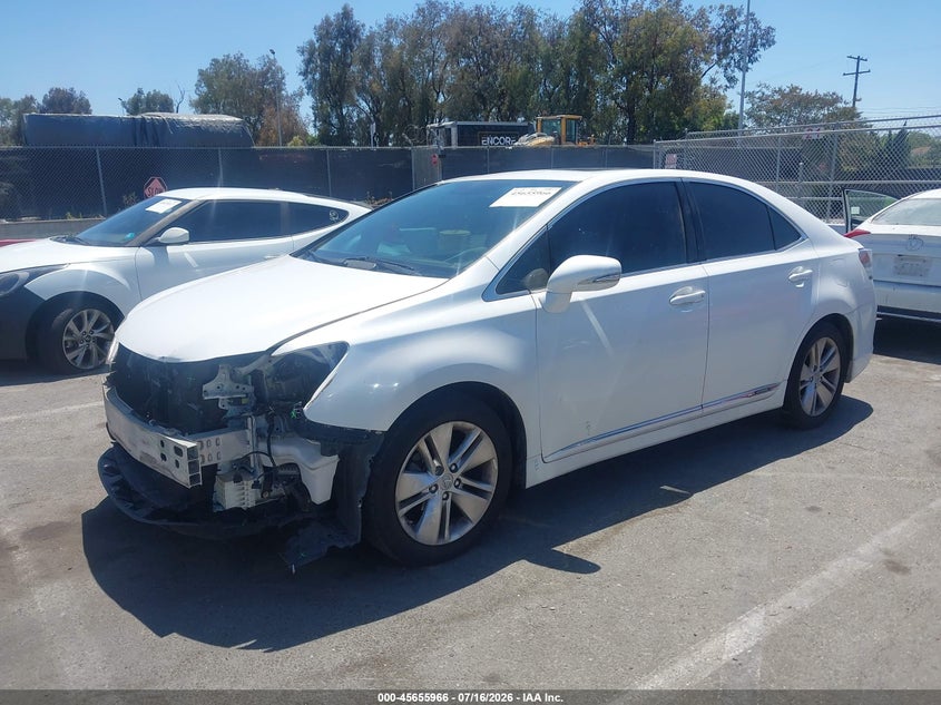 2010 LEXUS HS 250H auction photo 2