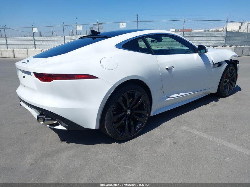 Vin: sajdf1ee9rck87085, lot: 46154522, jaguar f-type p450 r-dynamic rwd automatic 20244
