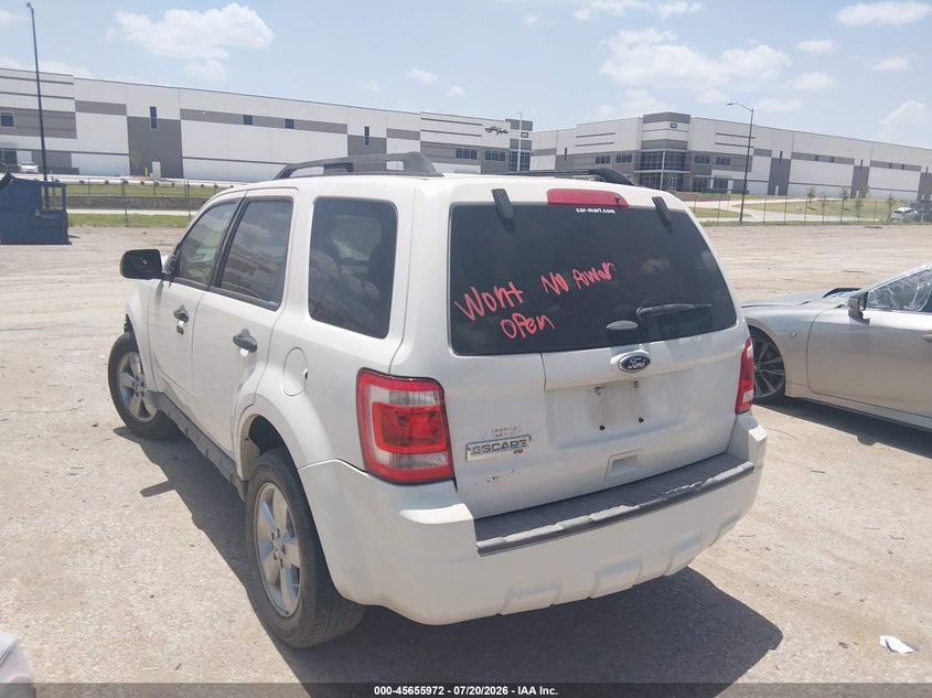 Vin: 1fmcu0d76ckb30829, lot: 46154527, ford escape xlt 20123
