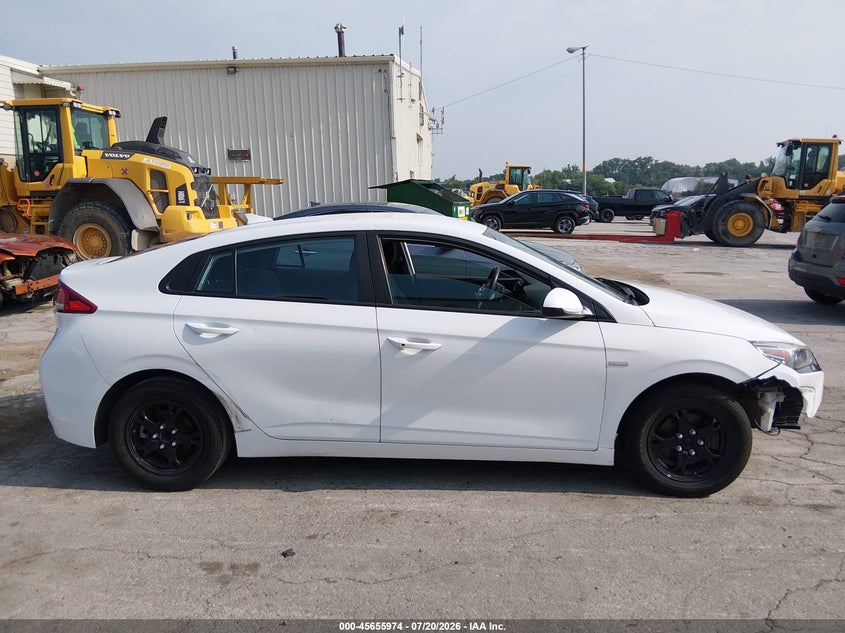 2017 Hyundai Ioniq Hybrid Blue VIN: KMHC65LC3HU023304 Lot: 45655974
