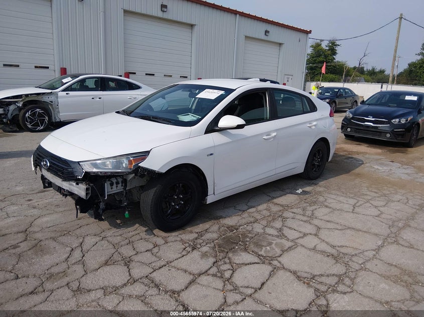 2017 Hyundai Ioniq Hybrid Blue VIN: KMHC65LC3HU023304 Lot: 45655974