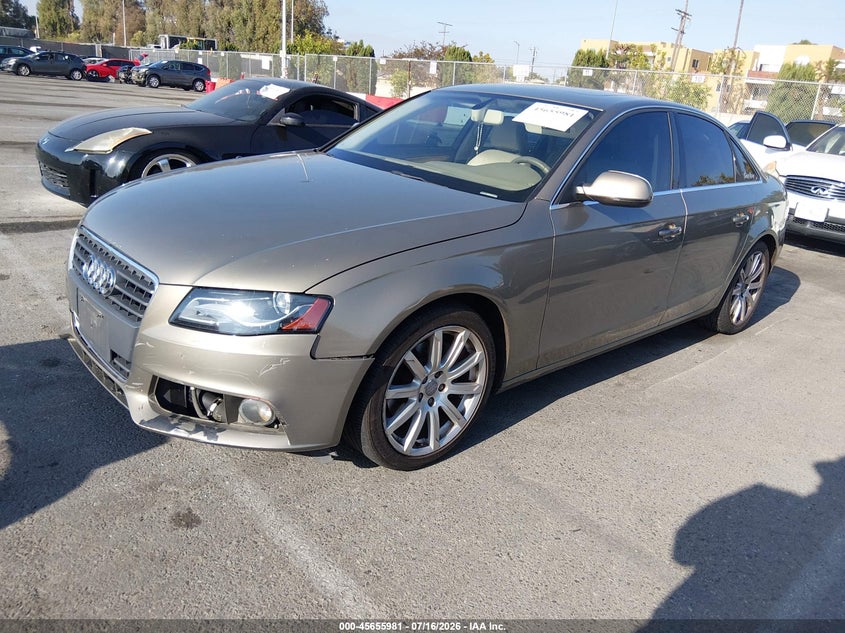 Vin: wauefafl2an059032, lot: 46154536, audi a4 2.0t premium 20102