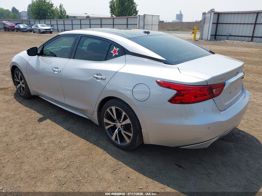 Vin: 1n4aa6ap6hc431068, lot: 46154564, nissan maxima 3.5 platinum 20173
