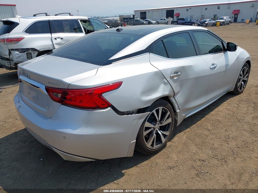 Vin: 1n4aa6ap6hc431068, lot: 46154564, nissan maxima 3.5 platinum 20174