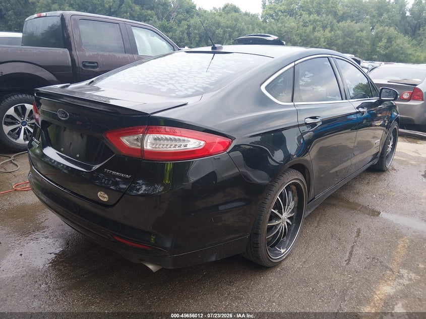 Vin: 3fa6p0su3er162871, lot: 46154567, ford fusion energi titanium 20144