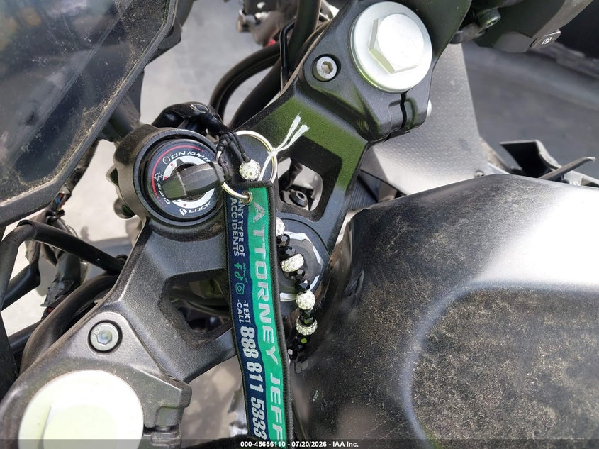 2026 Kawasaki Ex500 VIN: ML5EXGG19TDA95015 Lot: 45656110