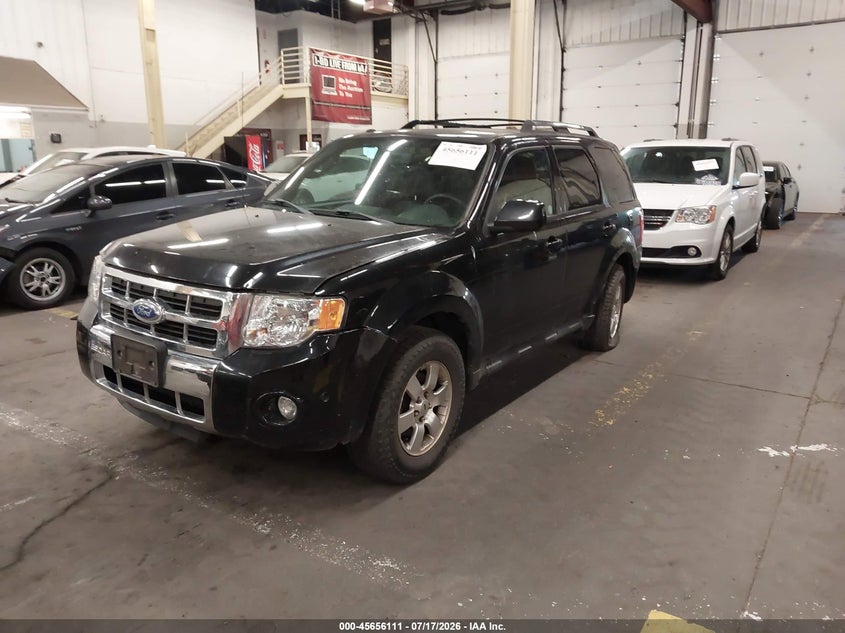 Vin: 1fmcu0eg0bkc17994, lot: 46154666, ford escape limited 20112