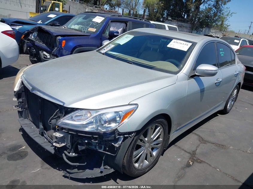 2012 Hyundai Genesis 3.8 VIN: KMHGC4DD7CU202093 Lot: 45656118
