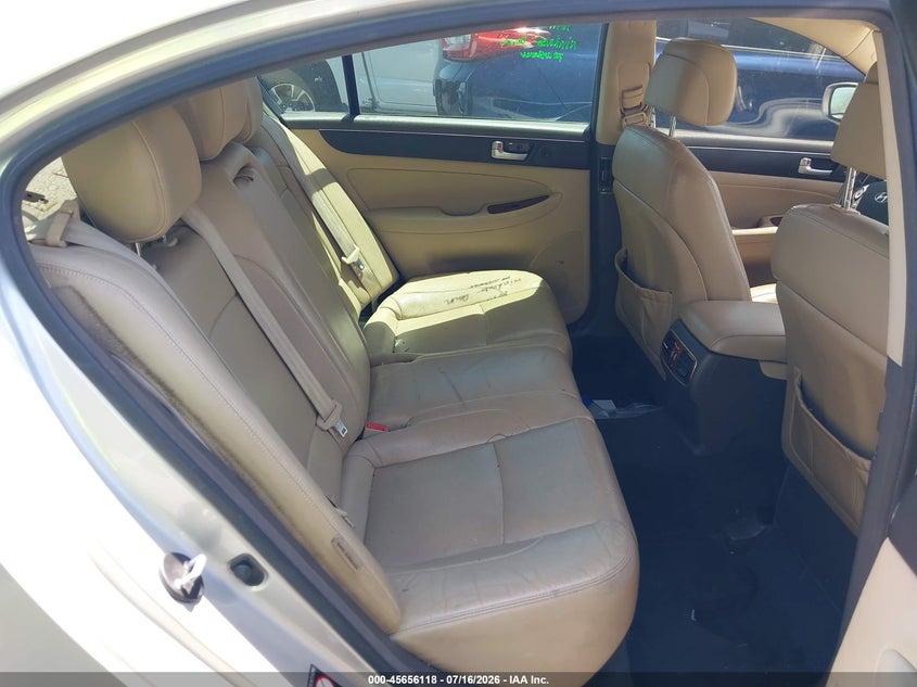 2012 Hyundai Genesis 3.8 VIN: KMHGC4DD7CU202093 Lot: 45656118